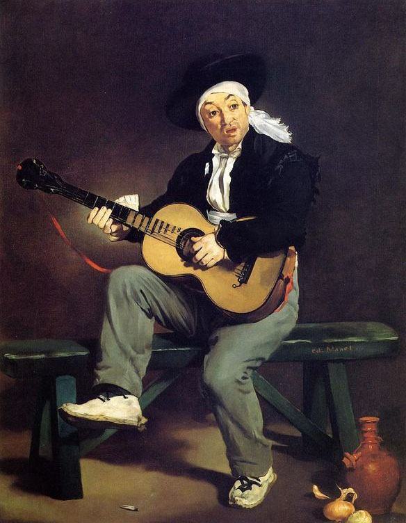Edouard Manet The Guitar Player